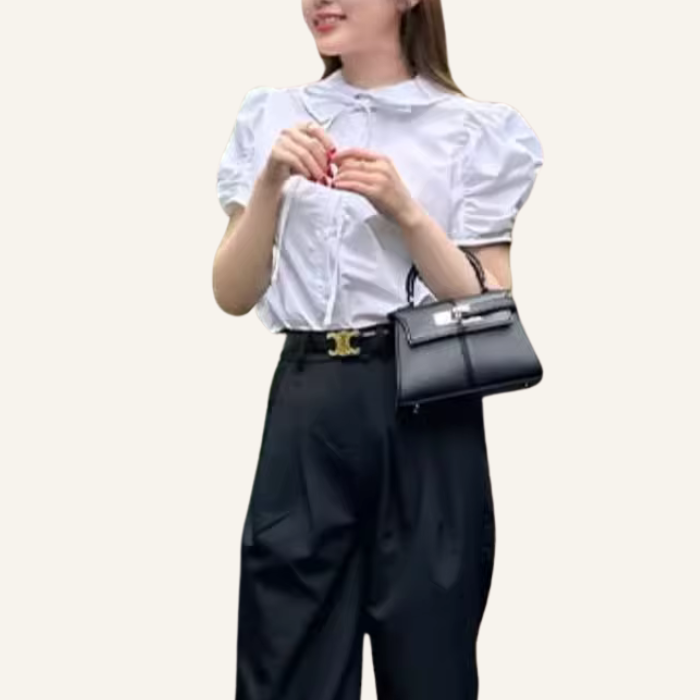 Elegant Bow Shoulder Bag