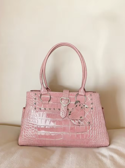 Princess Pink Croc Bag