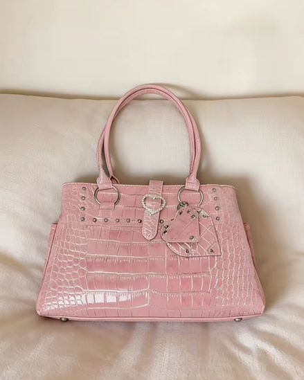Princess Pink Croc Bag