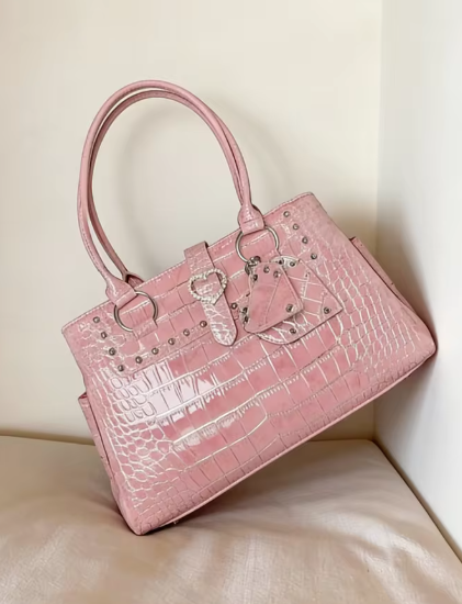 Princess Pink Croc Bag